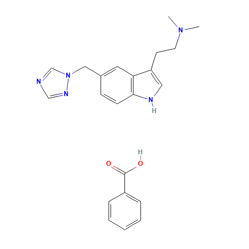 145202-66-0 Rizatriptan benzoate chemical structure