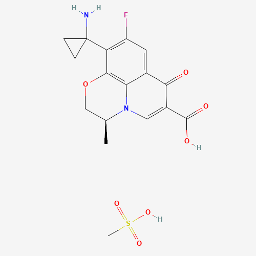 163680-77-1 PAZUFLOXACIN MESILATE chemical structure