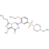 224785-90-4 Vardenafil hydrochloride trihydrate chemical structure