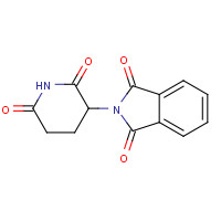 50-35-1 Thalidomide chemical structure