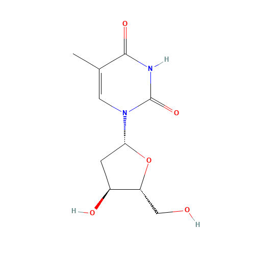 50-89-5 Thymidine chemical structure
