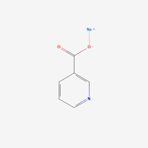 54-86-4 SODIUM NICOTINATE chemical structure