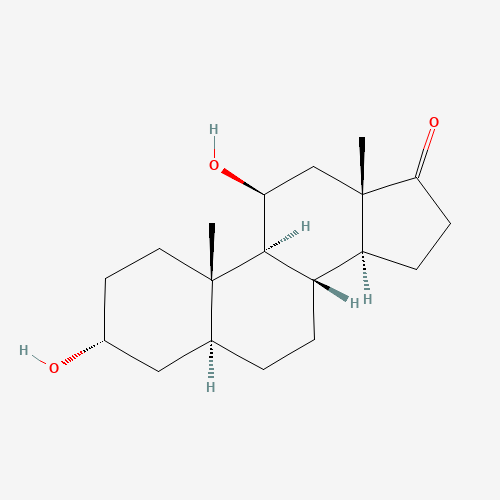 57-61-4 11-BETA-HYDROXYANDROSTERONE chemical structure