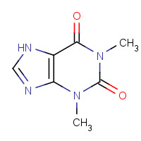 58-55-9 Theophylline chemical structure