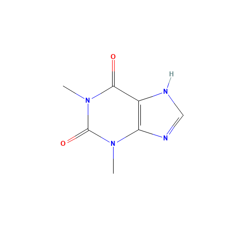 58-55-9 Theophylline chemical structure