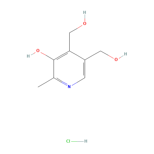 58-56-0 Pyridoxine hydrochloride chemical structure