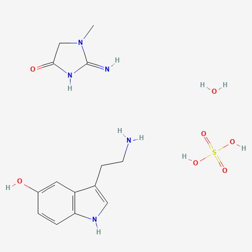 61-47-2 SEROTONIN CREATININE SULFATE MONOHYDRATE chemical structure