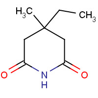 64-65-3 3-ETHYL-3-METHYLGLUTARIMIDE chemical structure