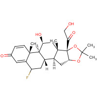 67-73-2 Fluocinolone acetonide chemical structure