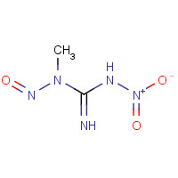 70-25-7 1-Methyl-3-nitro-1-nitrosoguanidine chemical structure