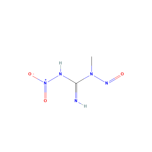 70-25-7 1-Methyl-3-nitro-1-nitrosoguanidine chemical structure