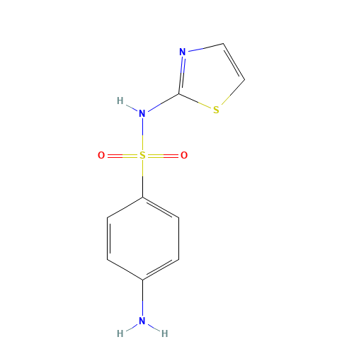72-14-0 Sulfathiazole chemical structure