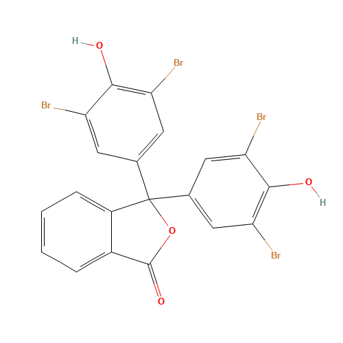 76-62-0 3',3'',5',5''-TETRABROMOPHENOLPHTHALEIN chemical structure