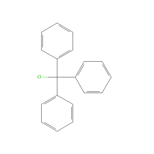 76-83-5 Triphenylmethyl chloride chemical structure