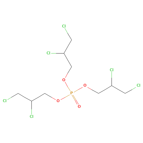 78-43-3 Tris(2,3-dichloropropyl) phosphate chemical structure
