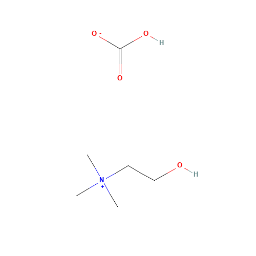 78-73-9 Choline bicarbonate chemical structure