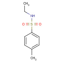 80-39-7 N-Ethyl-p-toluenesulfonamide chemical structure