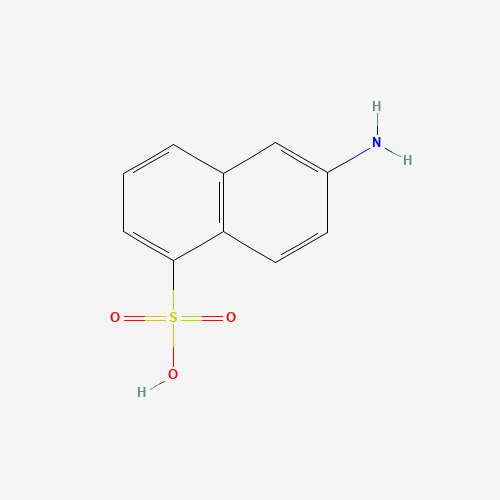 81-05-0 6-Amino-1-naphthalenesulfonic acid chemical structure