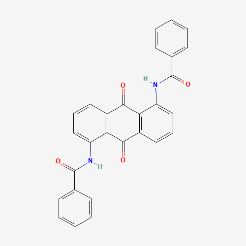 82-18-8 1,5-DIBENZAMIDOANTHRAQUINONE chemical structure