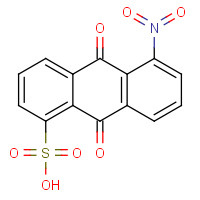 82-50-8 1-NITROANTHRAQUINONE-5-SULFONIC ACID SODIUM SALT chemical structure