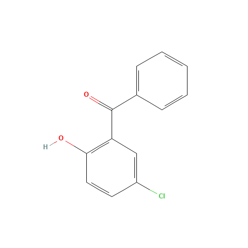 85-19-8 5-Chloro-2-hydroxybenzophenone chemical structure
