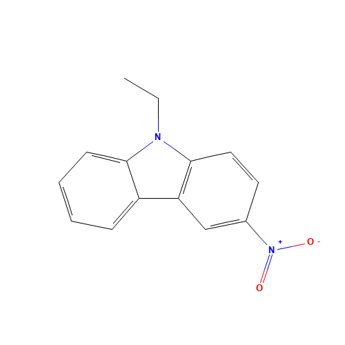 86-20-4 9-Ethyl-3-nitrocarbazole chemical structure