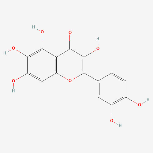 90-18-6 3,3',4',5,6,7-HEXAHYDROXYFLAVONE chemical structure