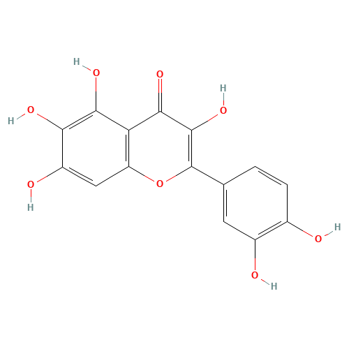 90-18-6 3,3',4',5,6,7-HEXAHYDROXYFLAVONE chemical structure