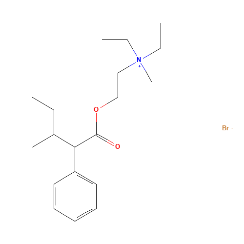 90-22-2 Valethamate bromide chemical structure