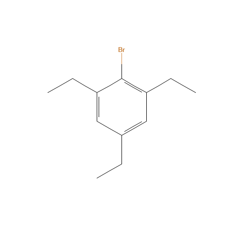 91-06-5 1-BROMO-2,4,6-TRIETHYLBENZENE chemical structure