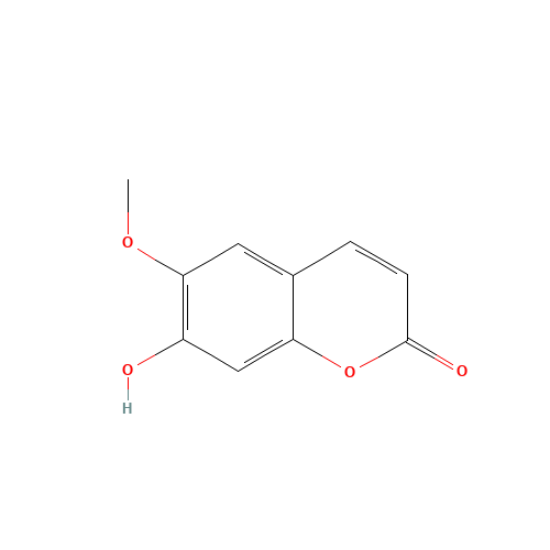 92-61-5 Scopoletin chemical structure
