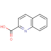 93-10-7 Quinaldic acid chemical structure