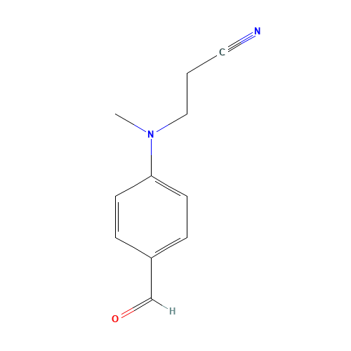 94-21-3 4-[(2-Cyanoethyl)methylamino]benzaldehyde chemical structure