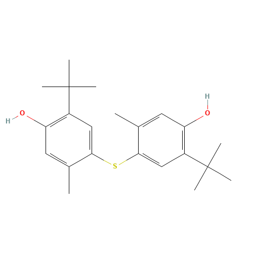96-69-5 4,4'-Thiobis(6-tert-butyl-m-cresol) chemical structure