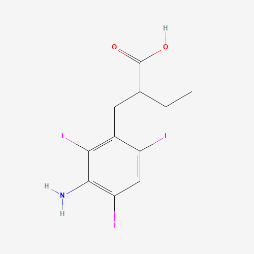 96-83-3 IODOPANOIC ACID chemical structure