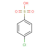 98-66-8 4-Chlorobenzenesulfonic acid chemical structure