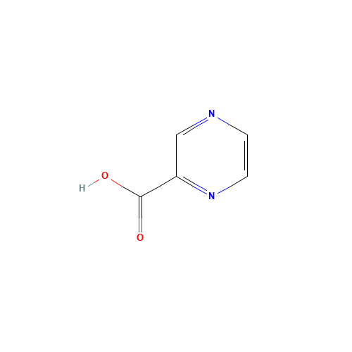 98-97-5 2-Pyrazinecarboxylic acid chemical structure