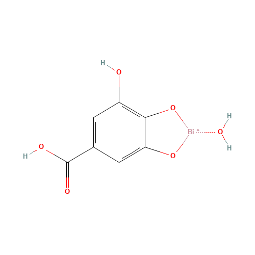 99-26-3 BISMUTH SUBGALLATE chemical structure