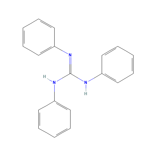 101-01-9 1,2,3-TRIPHENYLGUANIDINE chemical structure