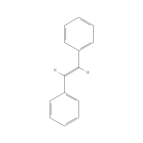 103-30-0 TRANS-STILBENE chemical structure
