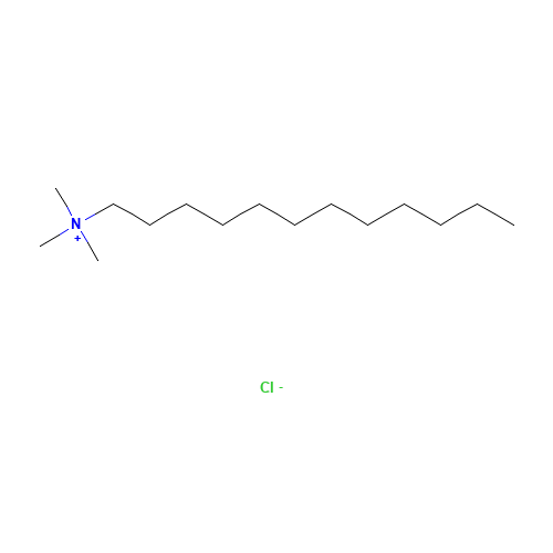 112-00-5 Dodecyl trimethyl ammonium chloride chemical structure