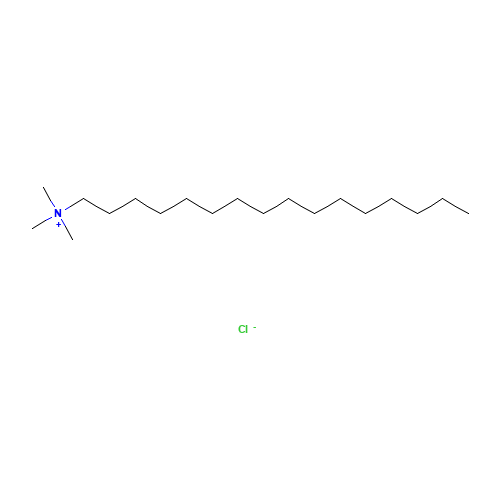 112-02-7 N-Hexadecyltrimethylammonium chloride chemical structure