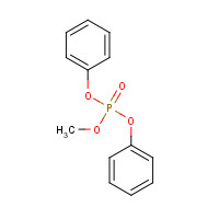 115-89-9 DIPHENYL METHYL PHOSPHATE chemical structure