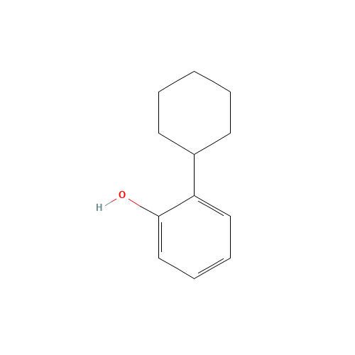 119-42-6 2-CYCLOHEXYLPHENOL chemical structure