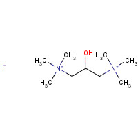 123-47-7 2-HYDROXY-N,N,N,N',N',N'-HEXAMETHYL-1,3-PROPANE DIAMINIUM DI IODIDE chemical structure