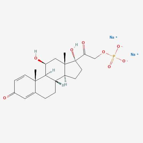 125-02-0 Prednisolone phosphate sodium chemical structure