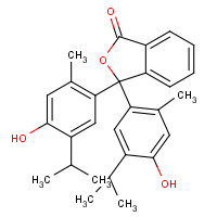 125-20-2 Thymolphthalein chemical structure