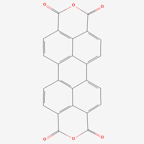128-69-8 3,4,9,10-Perylenetetracarboxylic dianhydride chemical structure
