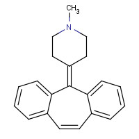 129-03-3 Cyproheptadine chemical structure