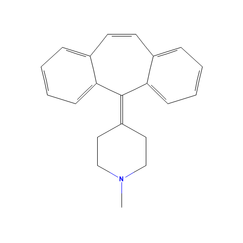 129-03-3 Cyproheptadine chemical structure